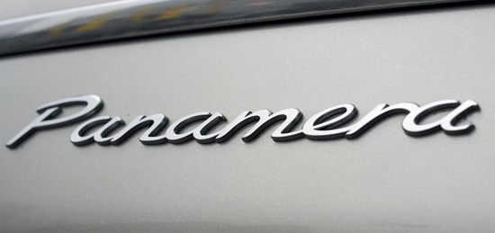 panamera emblem till bilen