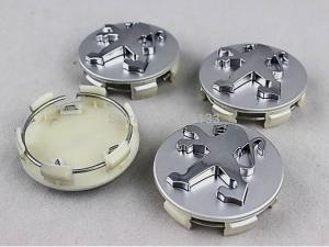 peugenot navkåpor fälgemblem silverfärgade