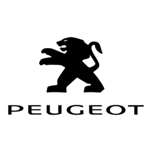 Peugeot logo stickers 2st dekal dekaler