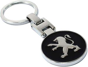 Peugeot originell nyckelring nyckel hänge