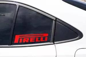 Pirelli logo dekaler dekal 2st sticker