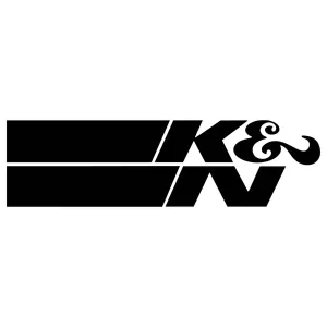 K & N dekaler stickers klistermärke 2st