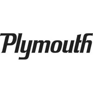 Plymouth dekal 2st dekaler klistermärke
