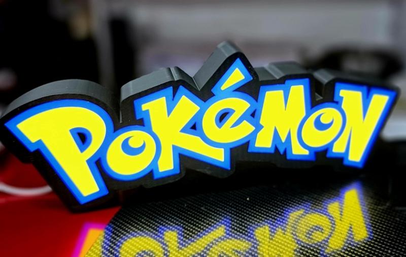 Pokemon nattlampa dekorations-lampa