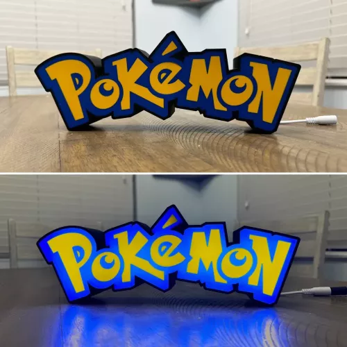 Pokemon nattlampa dekorations-lampa