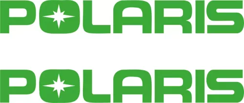 Polaris dekal 2st stickers klistermärke