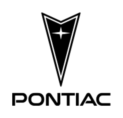 Pontiac dekaler 2st dekal sticker till bilen