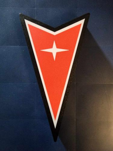 Pontiac nattlampa lampa perfekt till garaget