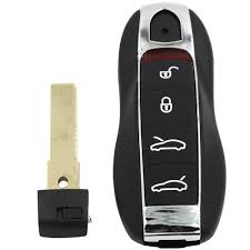 Nyckelskal bilnyckel till Porshe 3, 4 knappar