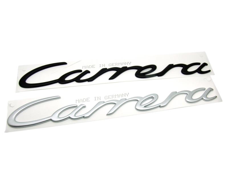 Porsche Carrera emblem märke till bagagelucka