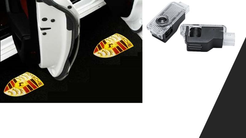 porsche cayenne dörrlampor shadow  light