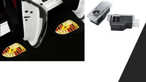 porsche cayenne dörrlampor shadow  light