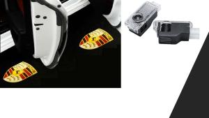 porsche cayenne dörrlampor shadow  light