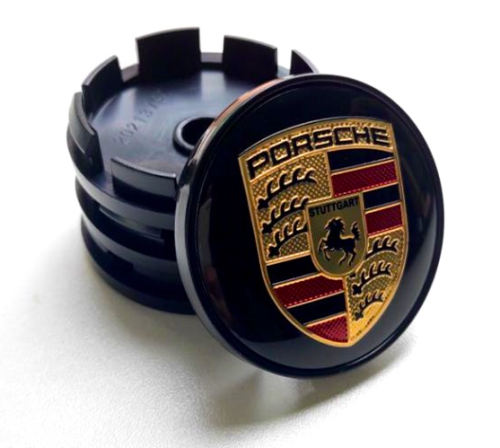 porsche centrumkåpor navkåpor svarta