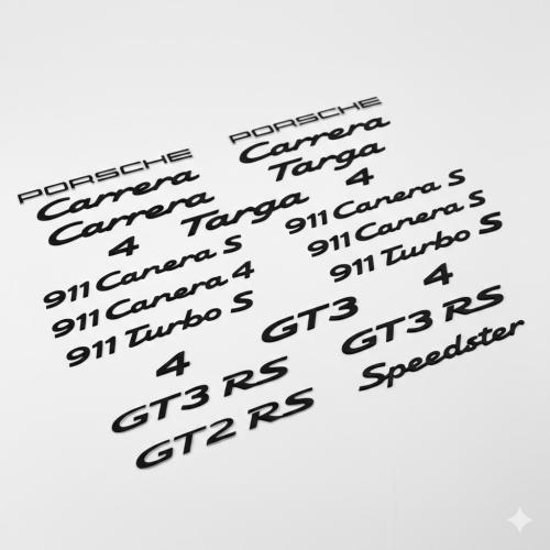 Porsche dekal dekaler 2st stickers alla modeller