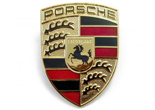 porsche emblem till bilen