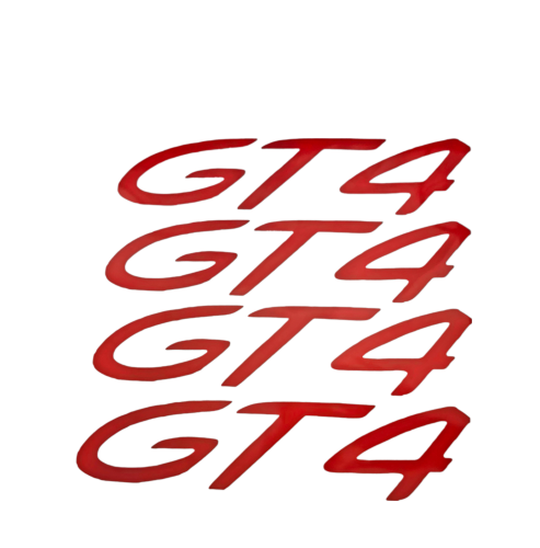 porsche gt4-gt 4 dekaler stickers