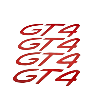 GT4 GT 4 dekaler stickers till bilen