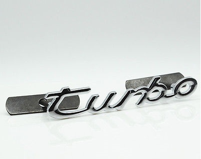 Porsche Turbo emblem till grillen / grillemblem