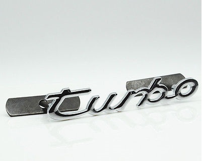 porsche turbo emblem till grillen