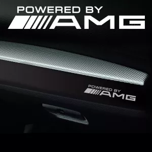 Mercedes powered by AMG dekaler sticker