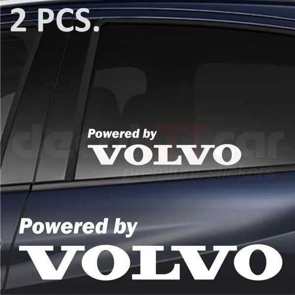 Powered by Volvo dörr dekaler stickers