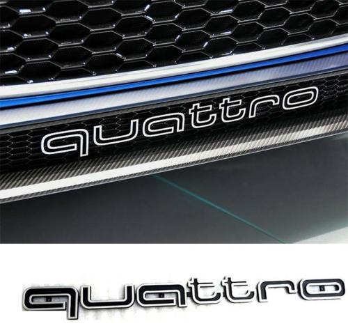 quattro emblem grill