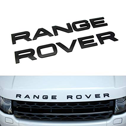 Range Rover emblem till motorhuv, bagagelucka