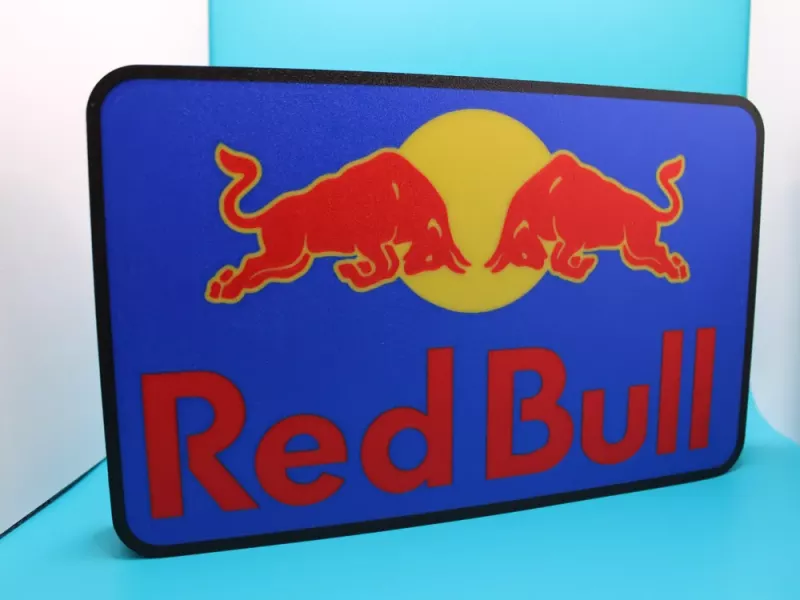 Redbull nattlampa led dekoration belysning