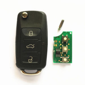 remote nyckel till volkswagen audi med chip