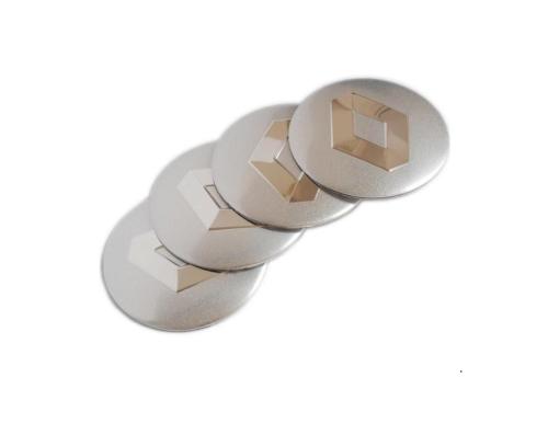 Renault Fälgemblem / Hjulnav Emblem – 56, 65mm (4-pack)
