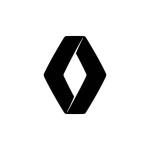 Renault logo stickers 2st dekal dekaler