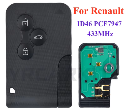 Renault Megane Scenic komplett bilnyckel