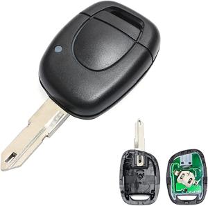 renault nyckel  med 1 knapp 433 mhz komplett nyckel