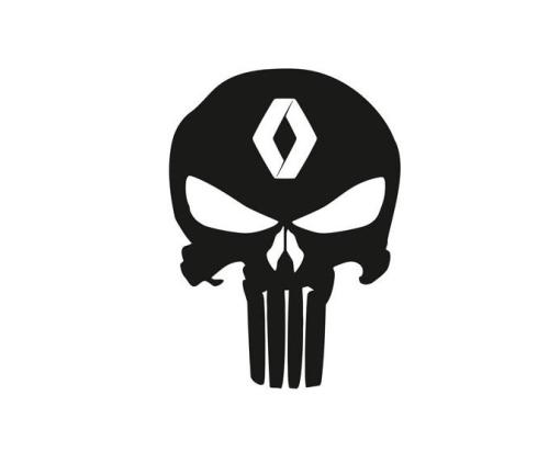Renault punisher dekal dekaler 2st