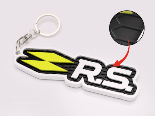 Renault RS nyckelring nyckelhänge