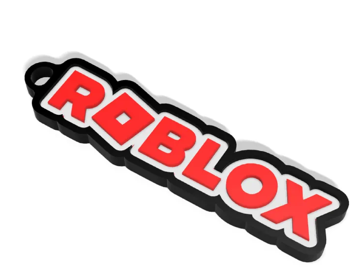 Roblox nyckelring nyckelhänge 3D design