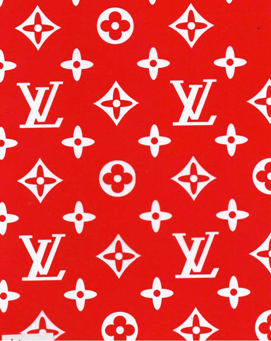 Hydro dipping film LV logo 4 olika design