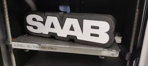 Saab lampa nattlampa perfekt till garage