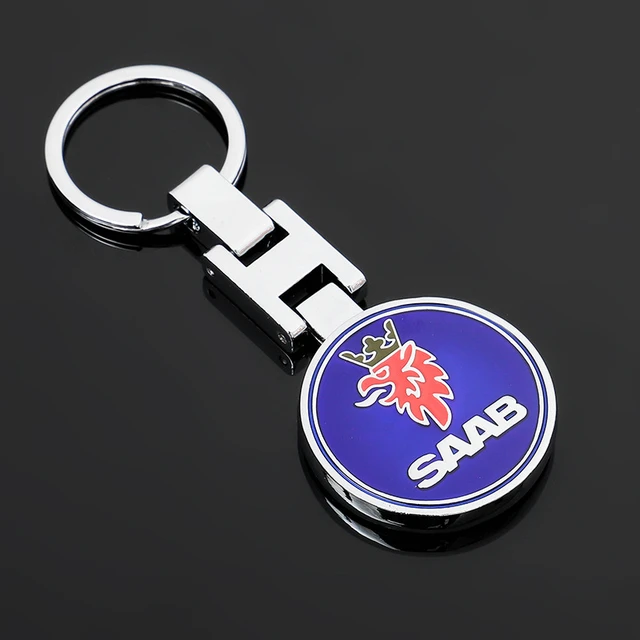 Saab nyckelring original nyckelhänge