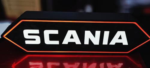 Scania LED belysning dekorationslampa