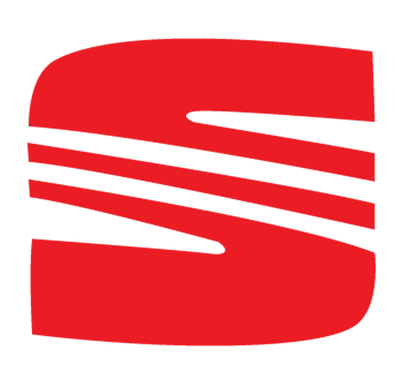 Seat logotyp stickers 2st dekal dekaler