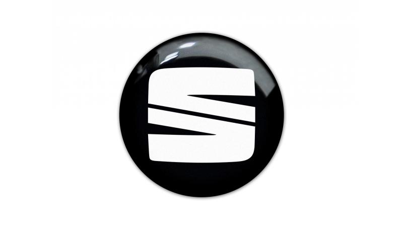 SEAT logo fälg-emblem 90 mm till bilen