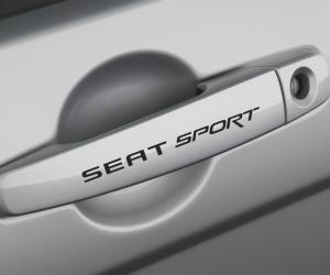 Seat sport dekal 4st dekaler till dörrhandtag