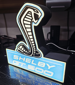 Mustang Shelby GT500 nattlampa Ford lampa