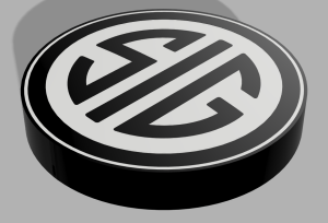 Sig Sauer LED dekoration belysning nattlampa