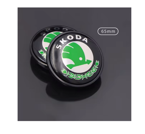 Skoda centrumkåpor äldre modell grön