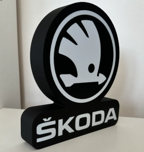 Skoda nattlampa natt lampa till garaget