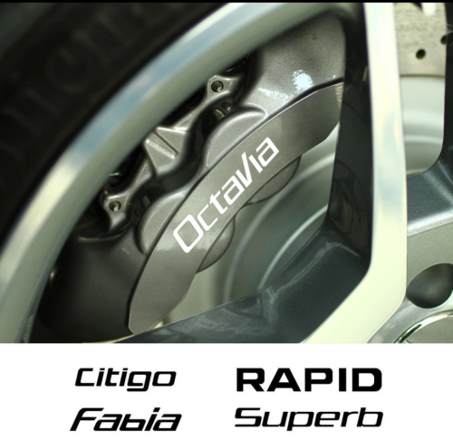 Skoda fabia Superb Octavia 6st bromsdekaler