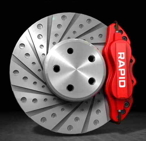 Skoda fabia Superb Octavia 6st bromsdekaler